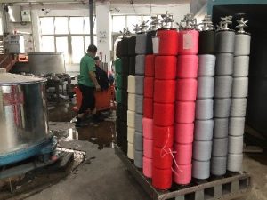 dyeing factory